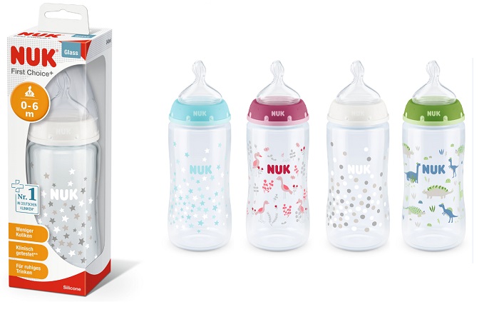 NUK BIBERON FC+ PP 300 ML SILICONE 0-6 MESI 1 PEZZO