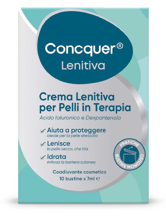CONCQUER CREMA LENITIVA 10 BUSTINE DA 7 ML