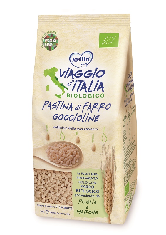 VIAGGIO ITALIA PASTINA DI FARRO GOCCIOLINE 320 G