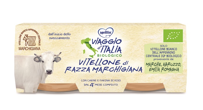 VIAGGIO ITALIA OMOGENEIZZATO VITELLONE 2 X 80 G