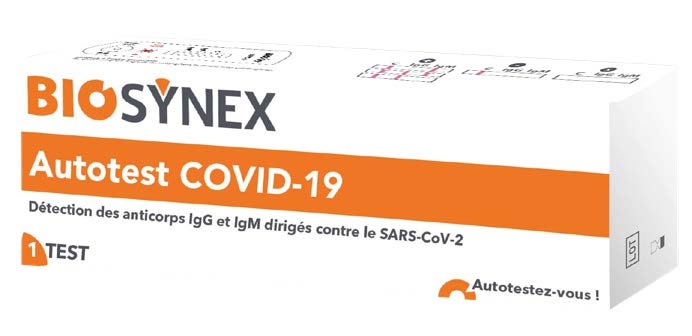 BIOSYNEX AUTOTEST COVID-19 1 PEZZO