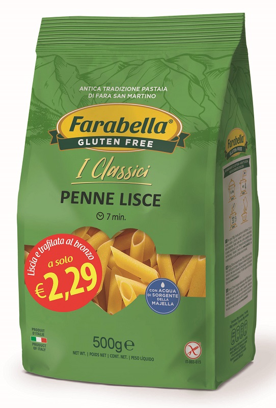 FARABELLA PENNE LISCE 500 G PROMOZIONE