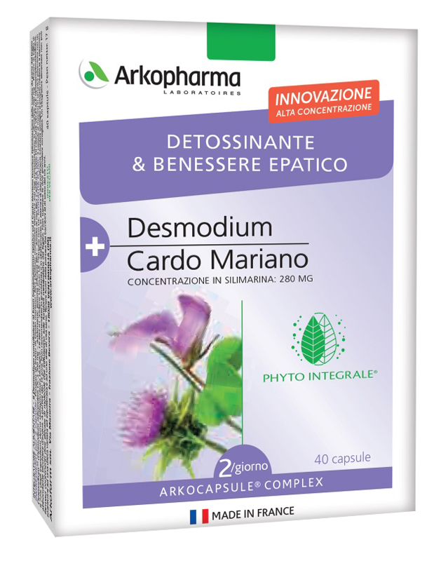 ARKOCAPSULE COMPLEX DETOS EPATICO BIO 40 CAPSULE