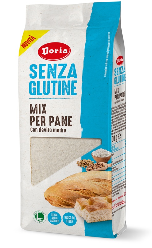 DORIA MIX PER PANE 500 G PREPARATO PER PANE
