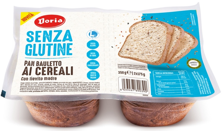 DORIA PAN BAULETTO CEREALI 2X175 G