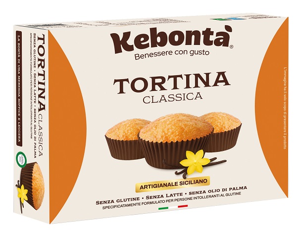 KEBONTA' TORTINA CLASSICA VANIGLIA 120 G
