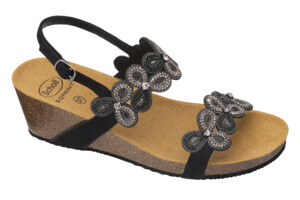 SCARLETT MICROFIBRE+STRASS W NERO 40