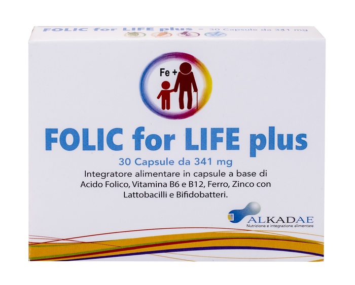 FOLIC FOR LIFE PLUS 30CPS N/F