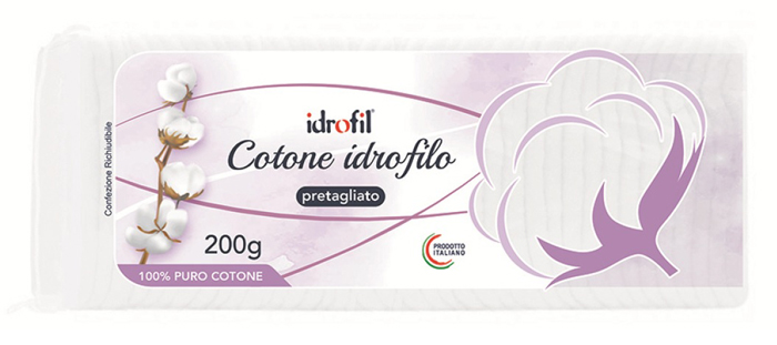 IDROFIL COTONE IDROFILO PRETAGLIATO 200 G