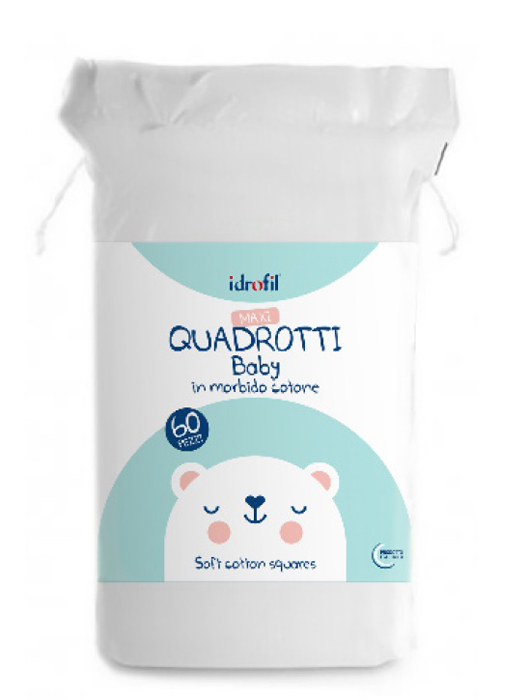 IDROFIL MAXI QUADROTTI BABY 60 PEZZI