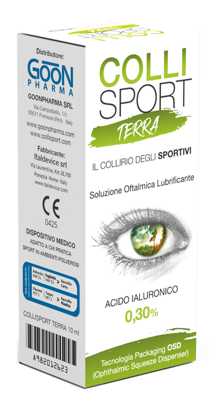 COLLISPORT TERRA SOLUZIONE OFTALMICA LUBRIFICANTE 10 ML