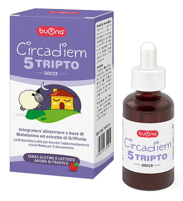Buona Circadiem 5 Tripto Integratore Melatonina 30 ml