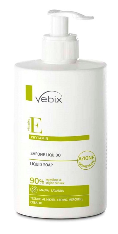 VEBIX PHYTAMIN SAPONE MANI AZIONE ANTIBATTERICA 500 ML