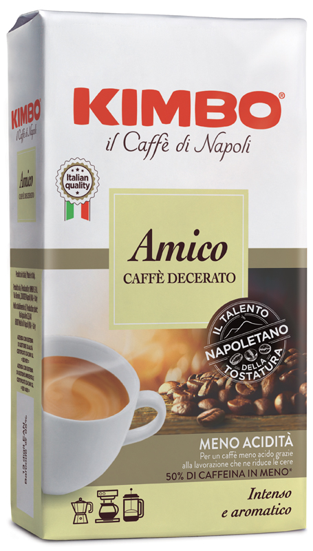 Kimbo Amico Caffè Decerato 225 g
