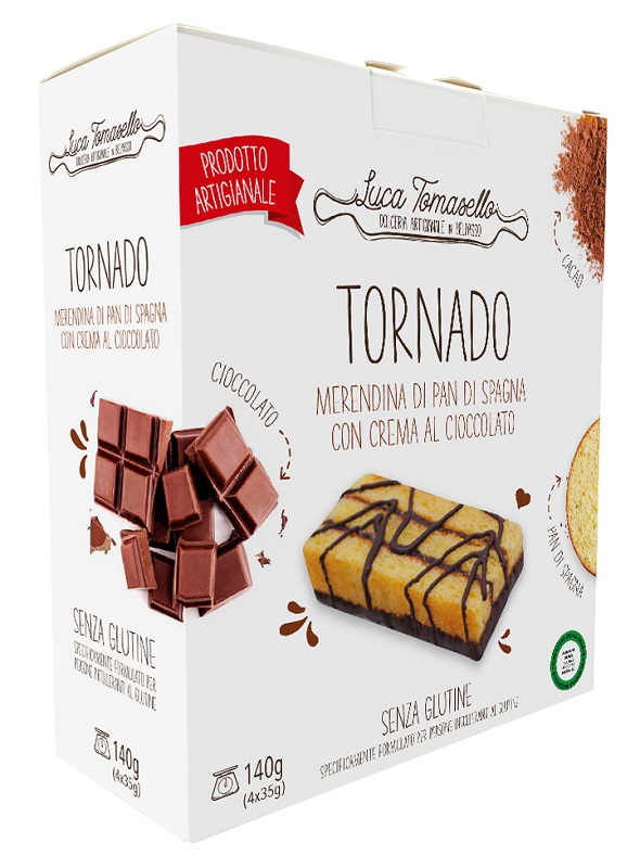 TORNADO MERENDINA AL CIOCCOLATO 140 G