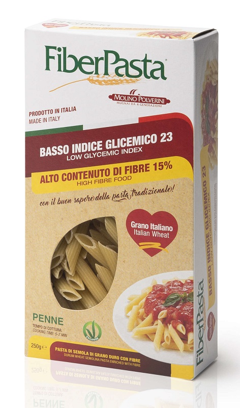FIBERPASTA PENNE BASSO INDICE GLICEMICO 250 G