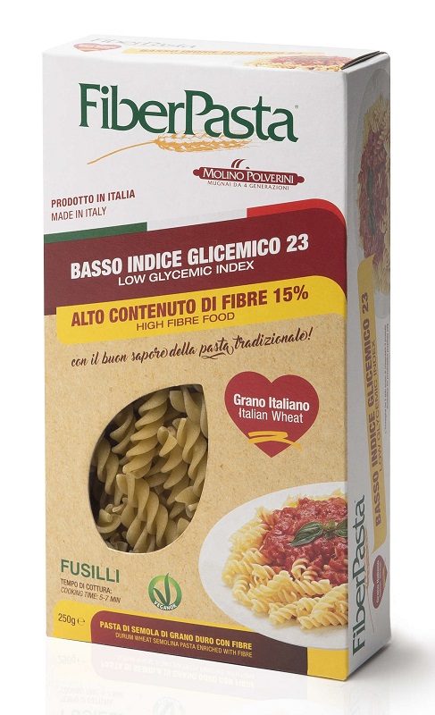 FIBERPASTA FUSILLI BASSO INDICE GLICEMICO 250 G