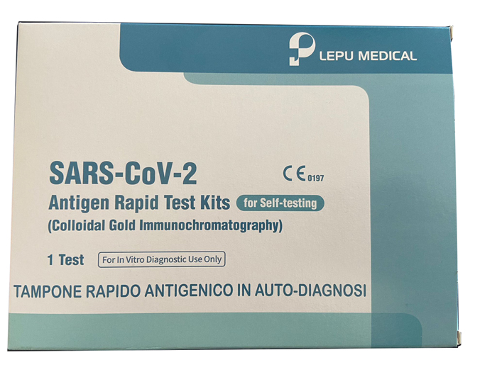 KIT AUTO TEST RAPIDO ANTIGENICO SARS-COV-2