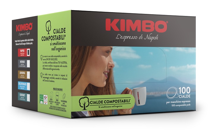 Kimbo Caffè Cialda Napoli 100 Pezzi