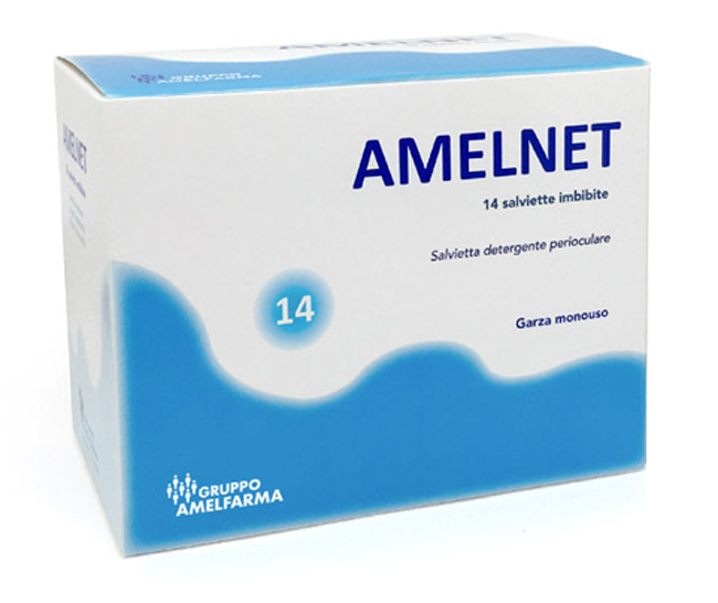 GARZE AMELNET MONOUSO 14 SALVIETTE