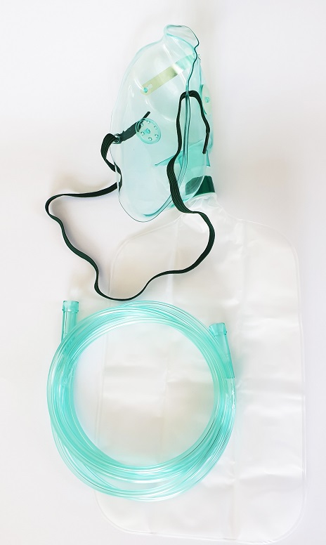 MASCHERA PER OSSIGENO CON RESERVOIR