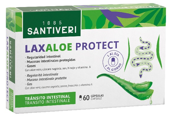 Laxaloe Protect Integratore Benessere Intestinale 60 Capsule
