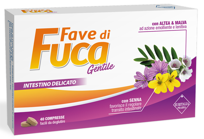 Fave di Fuca Gentile Integratore Transito Intestinale 40 Compresse