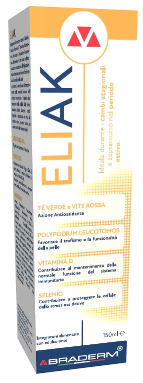 ELIAK 150 ML BRADERM