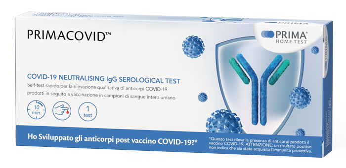 SEFT TEST RAPIDO RILEVAZIONE QUALITATIVA ANTICORPI COVID-19QUALITATIVA ANTICORPI IGG CAMPIONE SANGUE INTERO 1 KIT USOINDIVIDUALE