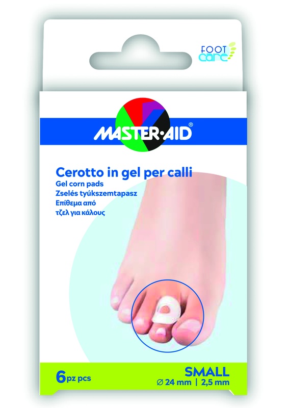 MASTER-AID FOOT CARE CEROTTO GEL CALLI TAGLIA S 6 PEZZI