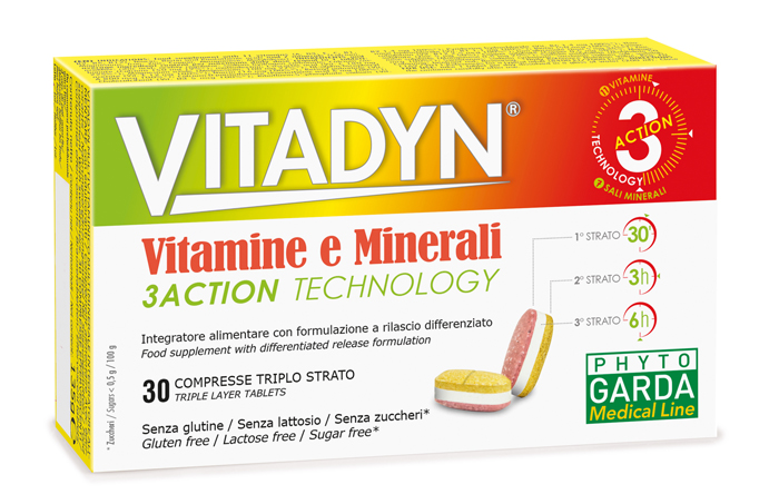 Vitadyn - Integratore Multivitaminico - 30 Compresse