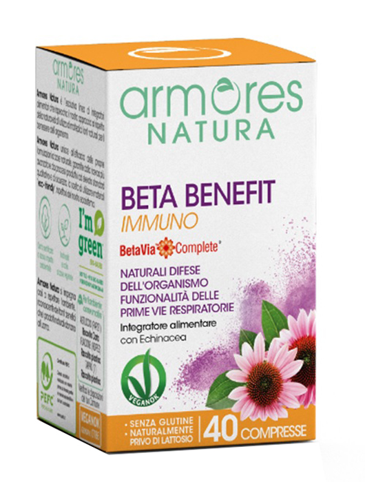ARMORES BETA BENEFIT IMMUNO 40 COMPRESSE