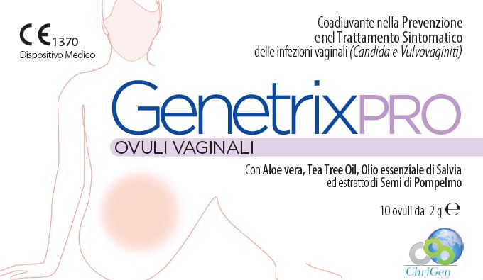 GENETRIX PRO 10 OVULI VAGINALI 2 G