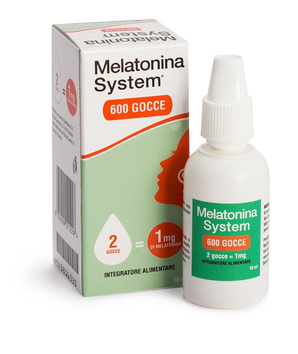 MELATONINA SYSTEM 600 GOCCE 18 ML