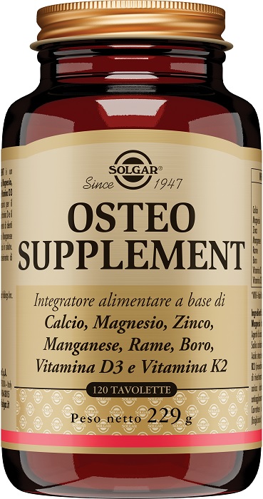 SOLGAR OSTEO SUPPLEMENT 120 TAVOLETTE
