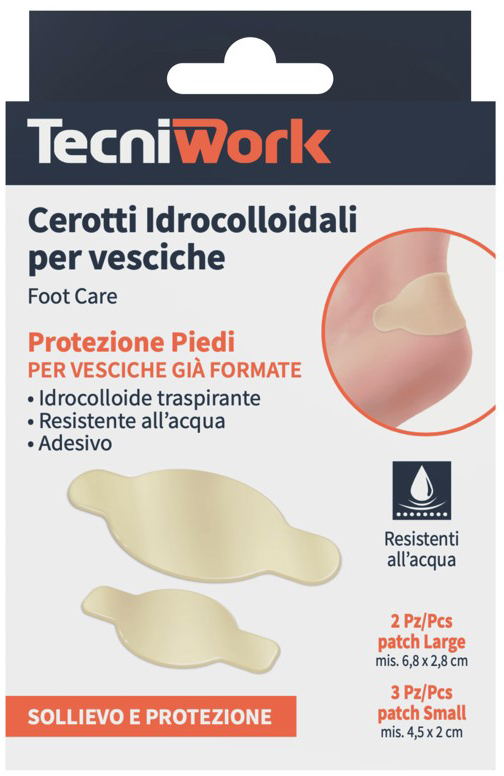 CEROTTI IDROCOLLOIDALI PER VESCICHE 5 PEZZI