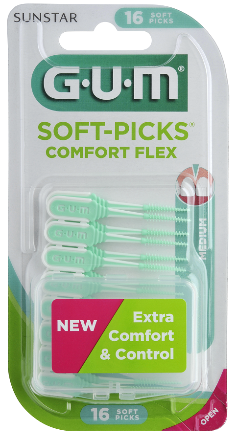 GUM SOFT PICK COMFORT FLEX SCOVOLINO INTERDENTALE 40 PEZZI