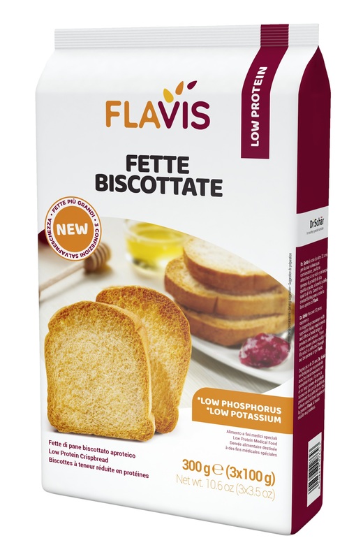 FLAVIS FETTE BISCOTTATE 300 G