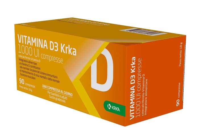 VITAMINA D3 KRKA 1000 UI 90 COMPRESSE