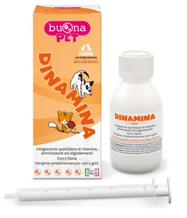 Dinamina Mangime Complementare Cani e Gatti 60 g