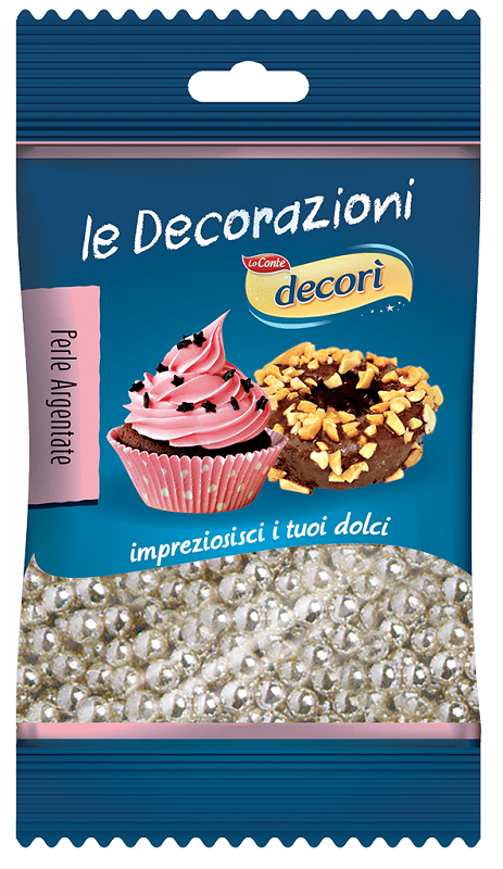 DECORI' PERLE ARGENTATE 45 G