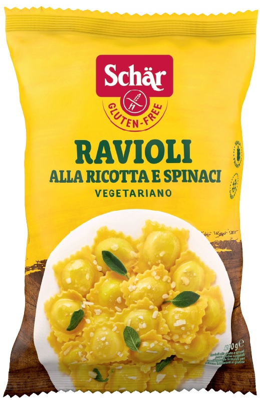 SCHAR SURGELATI RAVIOLI RICOTTA SPINACI 500 G