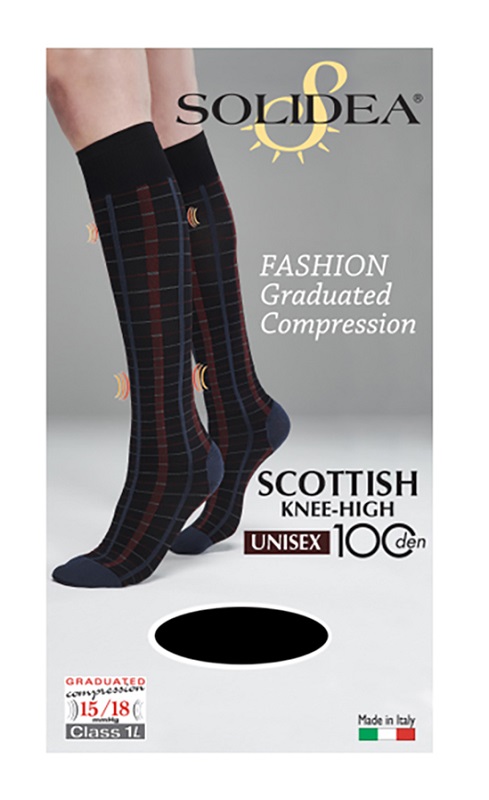 CALZA ELASTICA SCOTTISH KNEE-HIGH 100 NE S