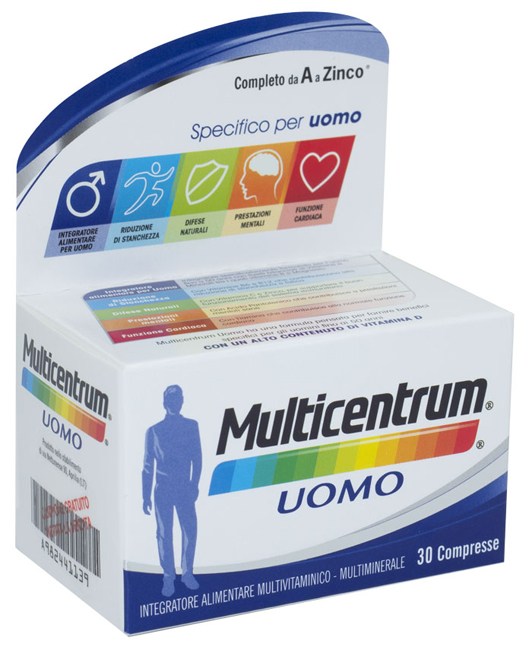MULTICENTRUM UOMO 30 COMPRESSE