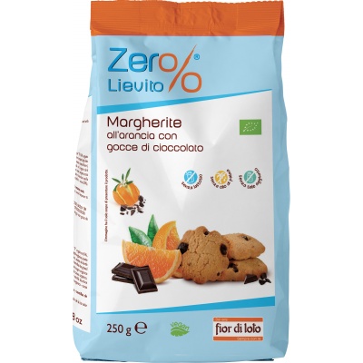 ZER%LIEVITO MARGHERITE CIOCCOLATO E ARANCIA 250 G