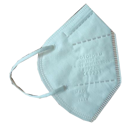 ROTOFORM FFP2 NR SEMIMASCHERA BIANCO 50 PEZZI