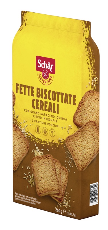 SCHAR FETTE BISCOTTATE AI CEREALI 260 G