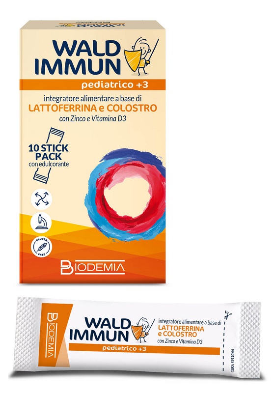 WALDIMMUN PEDIATRICO +3 10 STICK GUSTO CIOCCOLATO