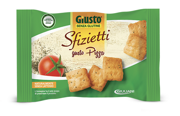 GIUSTO SENZA GLUTINE SFIZIETTI PIZZA 40 G