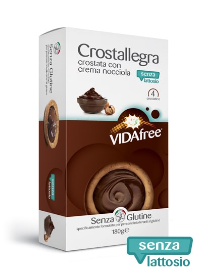 VIDAFREE CROSTALLEGRA NOCCIOLA SENZA LATTOSIO 180 G